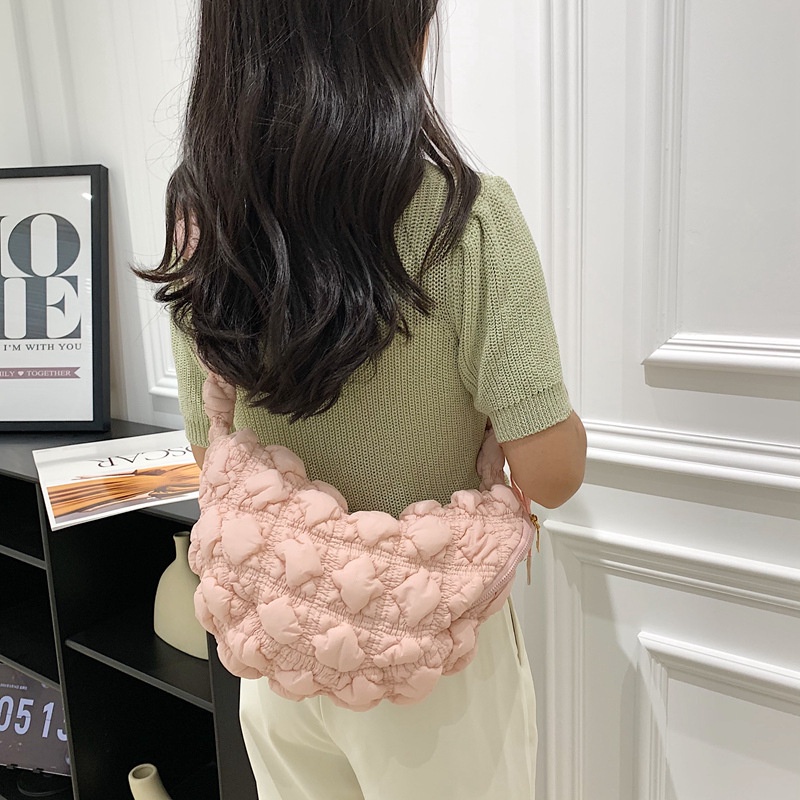 Túi Đeo Vai Hình Đám Mây Nhồi Bông Sáng Tạo Phong Cách Hàn Quốc Cho Nữ HZFTR1789