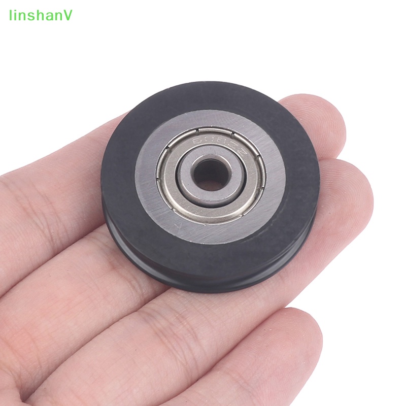 Bánh Xe Ròng Rọc 6 * 39 * 8mm Bằng Nhựa Nylon Bọc Cao Su