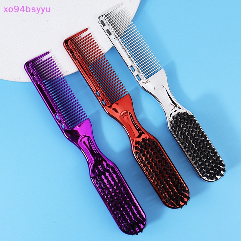 Lược Chải Râu Xo94Bsyu 2 Trong 1 Tay Cầm Nhựa Mềm Phong Cách Vintage