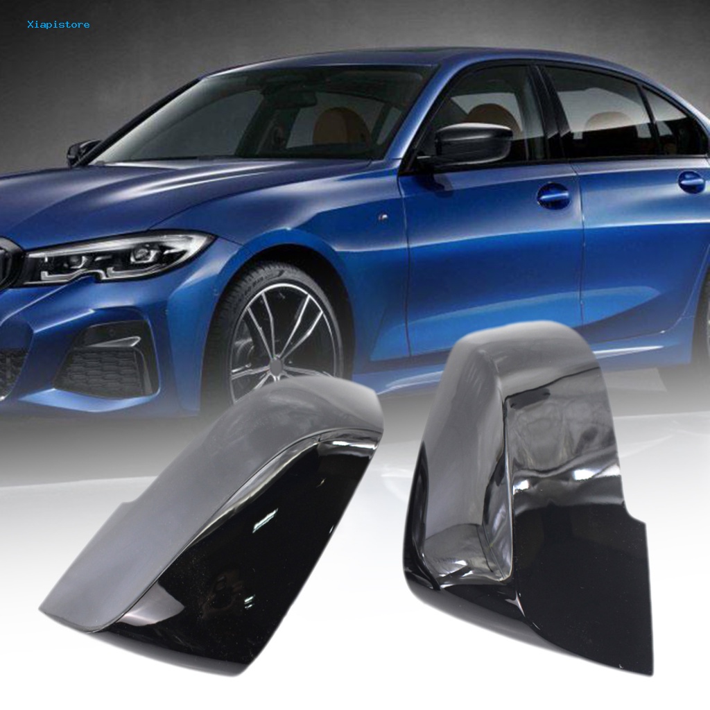 Bộ 2 Ốp Gương Chiếu Hậu Màu Đen Bóng Chống Mòn Thay Thế Tiện Dụng 51167292746 51162222543 51162222544 Phụ Kiện Chuyên Dụng Dành Cho BMW 3 Series F30 12-17