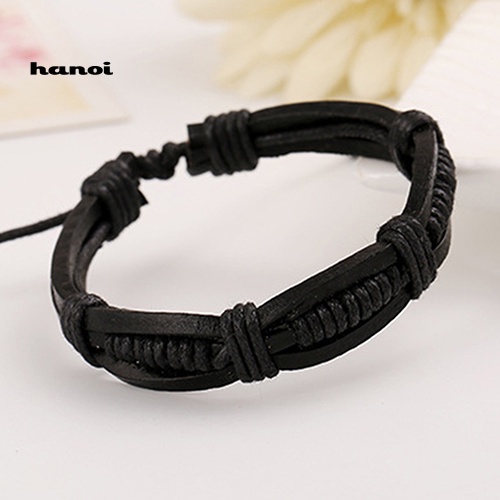 Vòng Đeo Tay Da Giả Thời Trang Cá Tính Cho Nam / Nữ