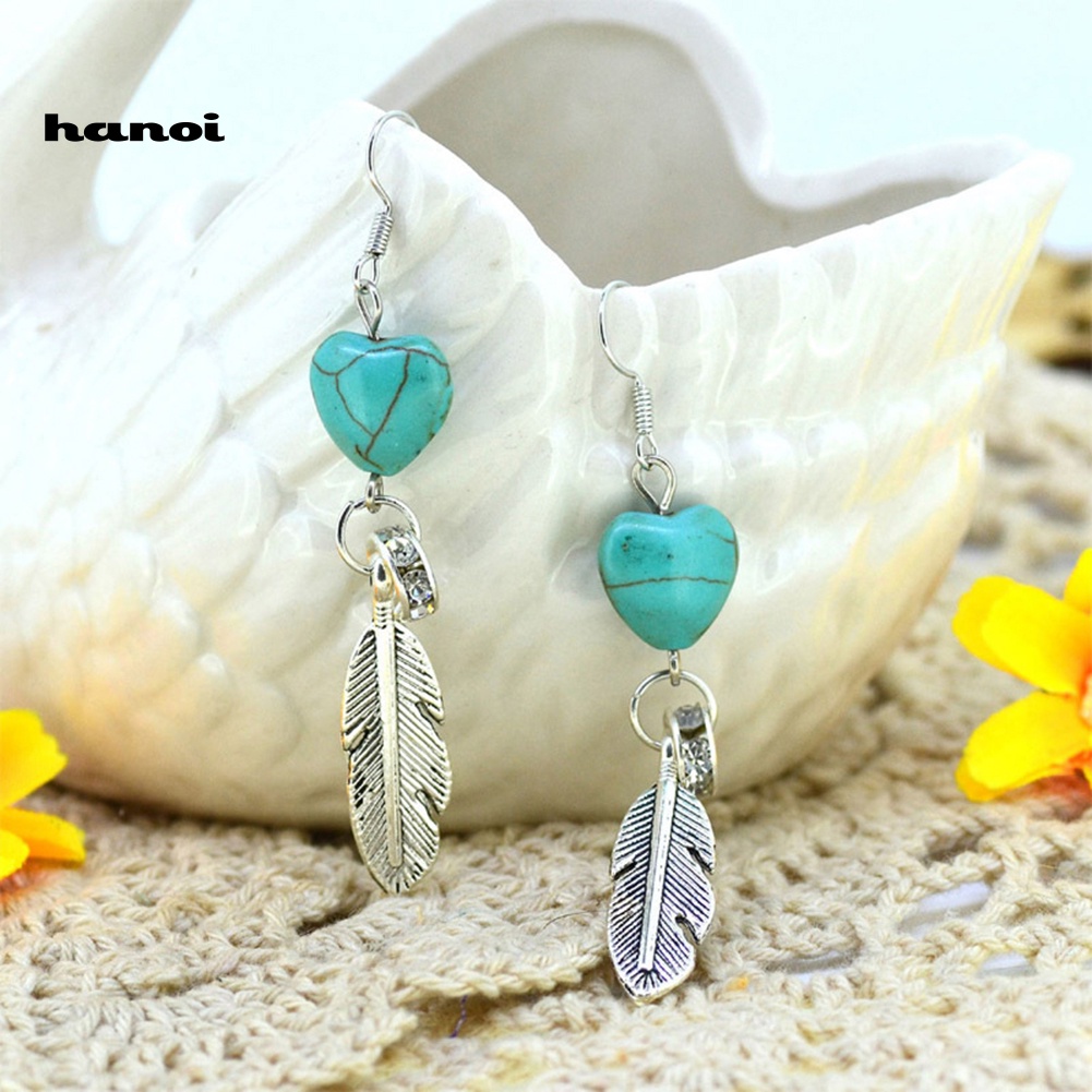 Khuyên Tai Nữ Đính Ngọc Thời Trang Boho