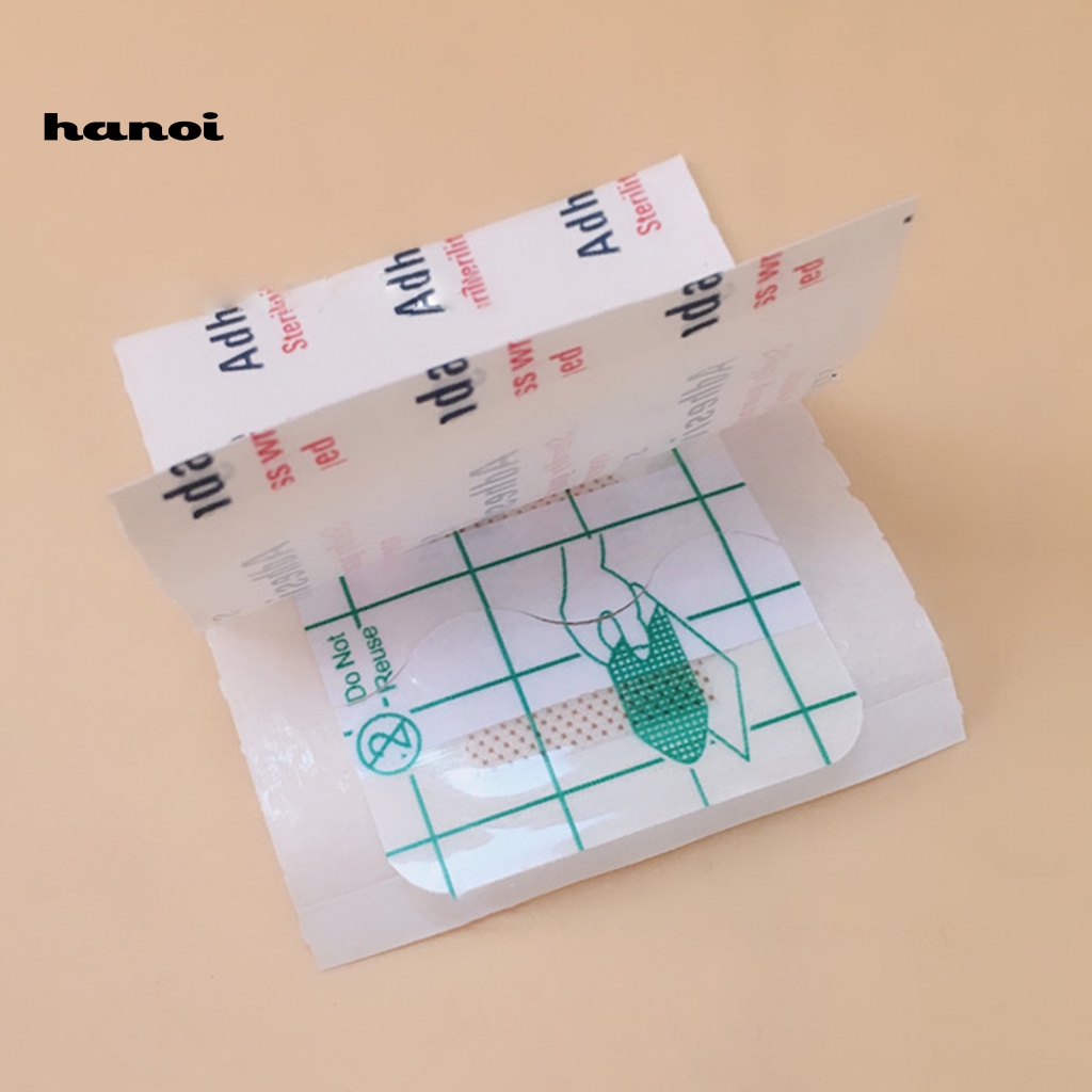 Bộ 50 Băng Dán Sơ Cứu Y Tế Siêu Mỏng Chống Thấm Nước Không Gây Dị Ứng Dành Cho Người Lớn