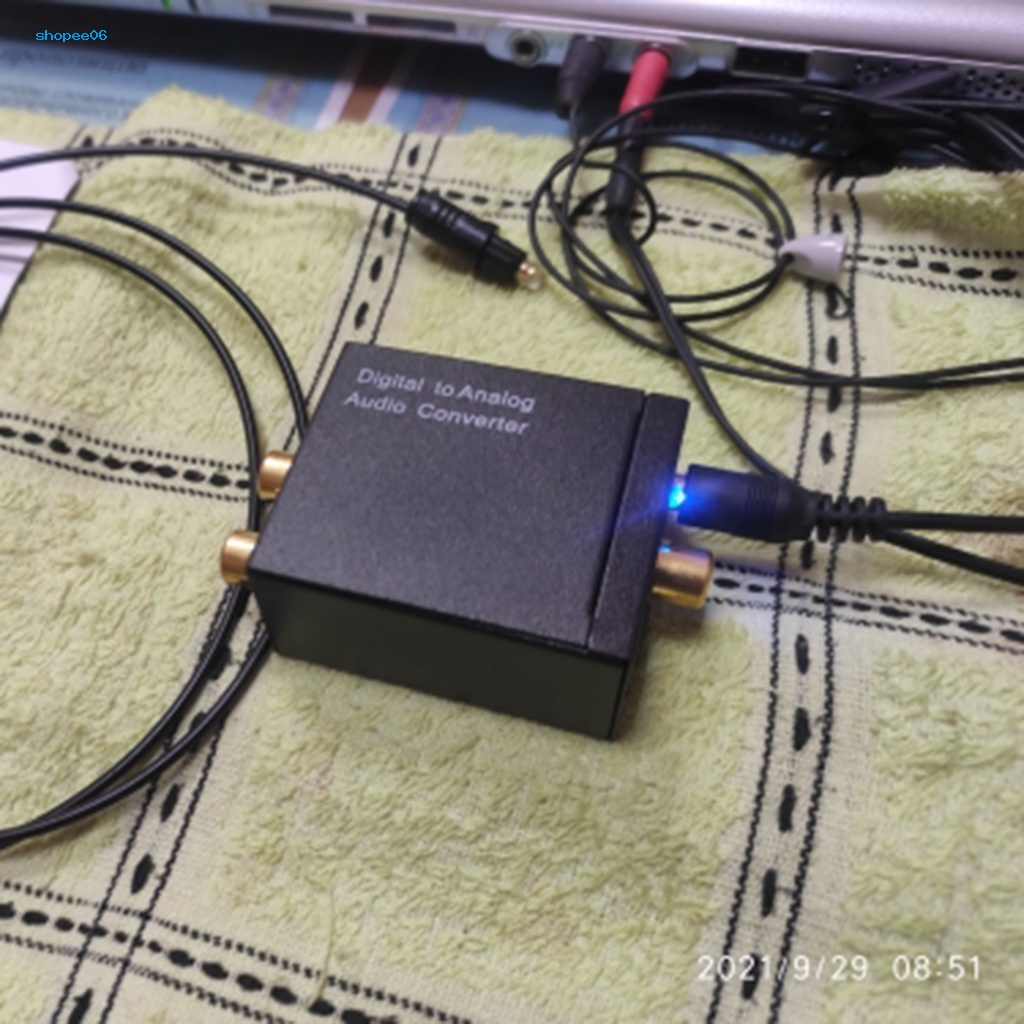 Bộ Thiết Bị Chuyển Đổi Âm Thanh Kỹ Thuật Số Bằng Sợi Quang Học / Âm Thanh Lớn Không Ồn Cho TV