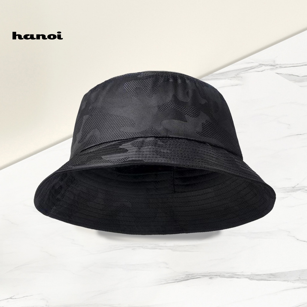 Nón Vành Tròn Họa Tiết Rằn Ri Thoáng Khí Thời Trang Cho Nam