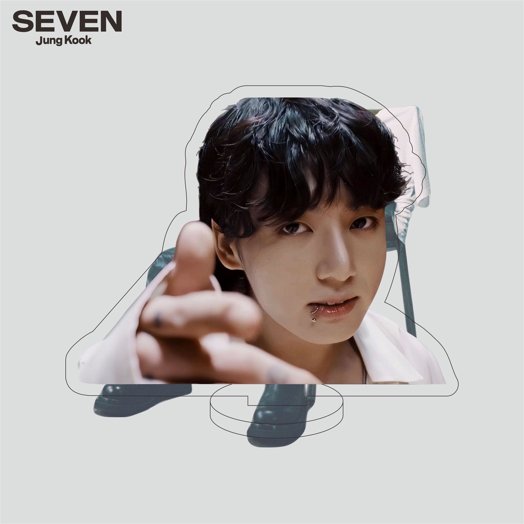 Album Jung Kook Hai Mặt Chất Liệu Acrylic Mới