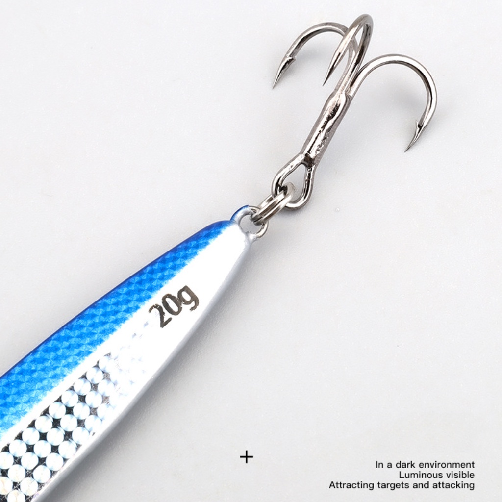 Mồi Giả Câu Cá Bằng Kim Loại 7g / 10g / 15g / 20g / 30g