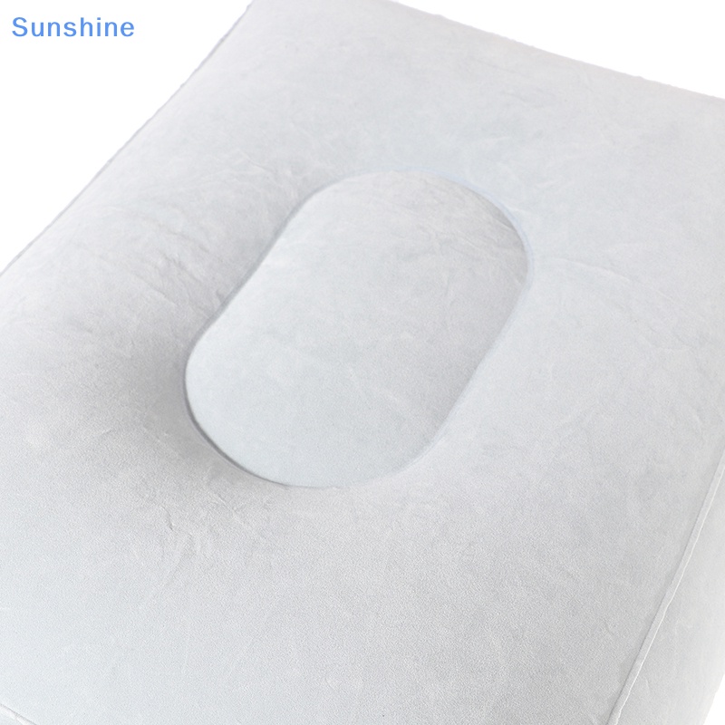Gối Kê Chân Bơm Hơi Bằng PVC Hình Chú Mèo / Máy Bay Cho Bé