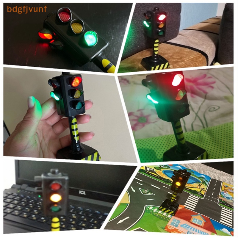 Đồ Chơi Biển Báo Giao Thông Mini Có Đèn LED Và Nhạc Cho Bé