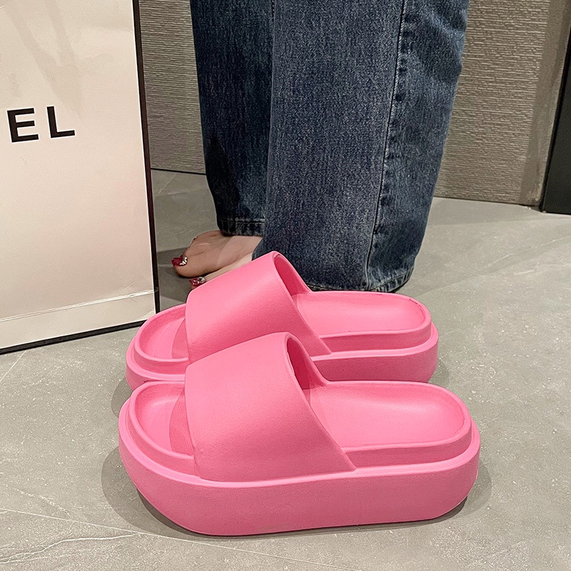 Dép Xỏ Ngón Cao Gót 5cm Thời Trang Đi Biển Cho Nữ