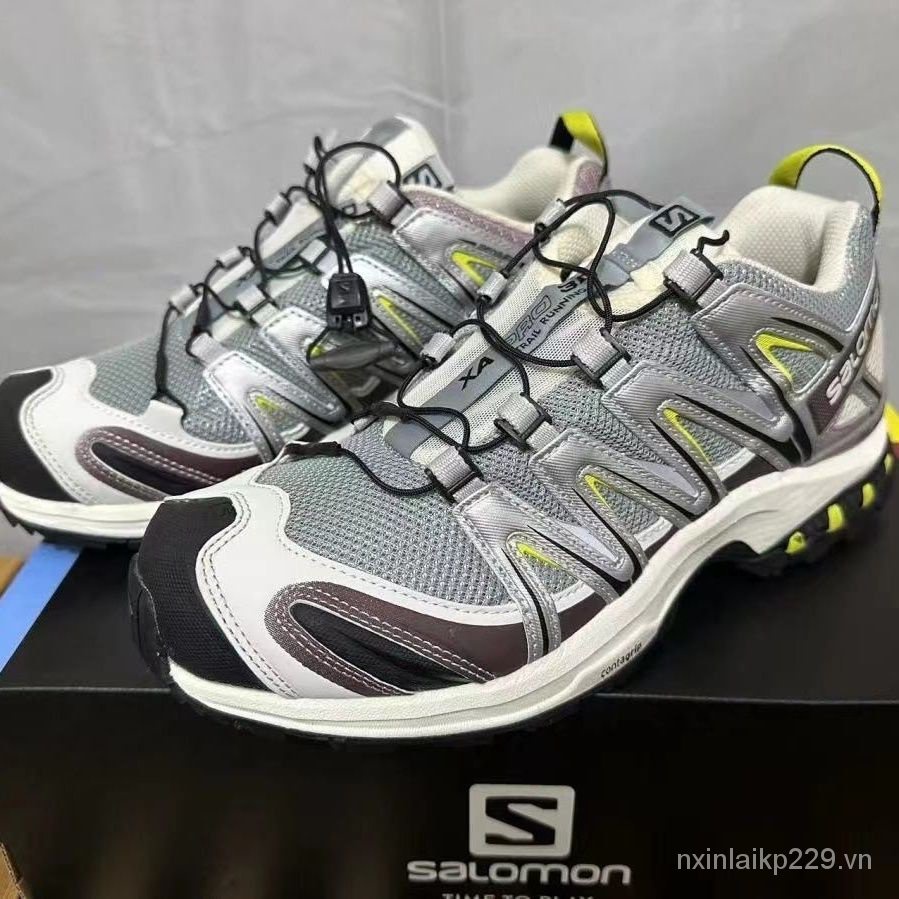 Giày Thể Thao Putian Pure XA PRO 3D Màu Xám Phối Lưới Thoáng Khí Chống Trượt Thời Trang Mùa Hè Cho Nam Và Nữ