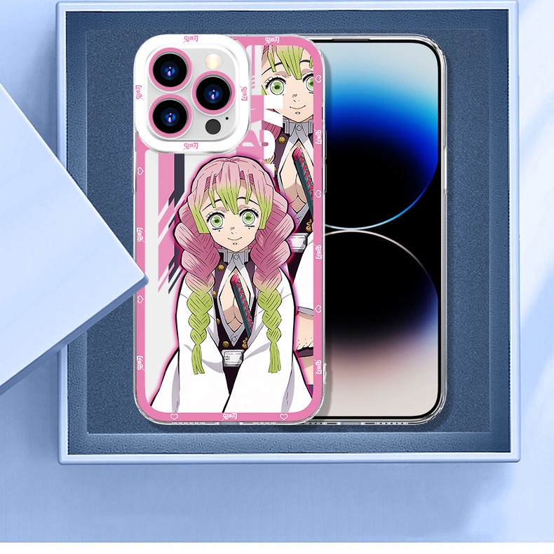 Ốp Điện Thoại TPU Dẻo Họa Tiết Hoạt Hình Demon Slayer Tokitou Tomioka Giyuu Cho Iphone 14 13 12 11 Pro Max Iphone 11