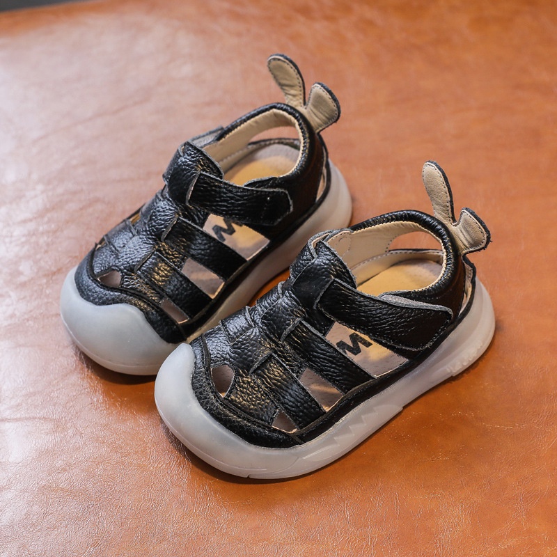 Summer baby boys girls sandals infant toddler shoes trẻ em anti-collision sandals ngoài trời soft bottom kids beach shoes comfort