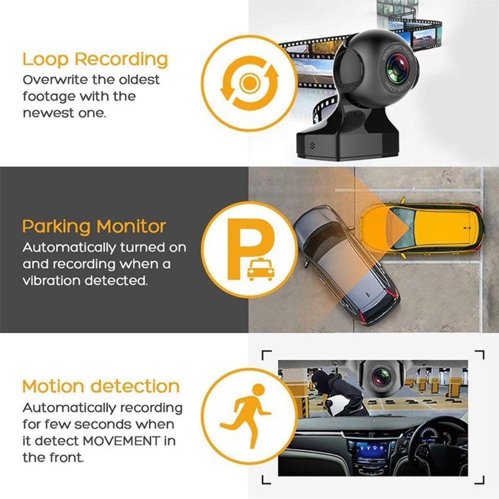 Máy Ghi Hình Góc Rộng wifi lanfy Cho Xe Hơi, 1080p wifi 170° Máy Ghi Hình Góc Rộng usb Có adas 170 Dùng Cho Xe Hơi° Camera Hành Trình Góc Rộng wifi dashcam Phát Hiện Chuyển Động