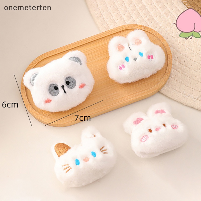 Rten Phụ Kiện Ghim Cài Ba Lô / Đồ Trang Trí Hình Động Vật / Thỏ / Gấu Hoạt Hình Nhồi Bông