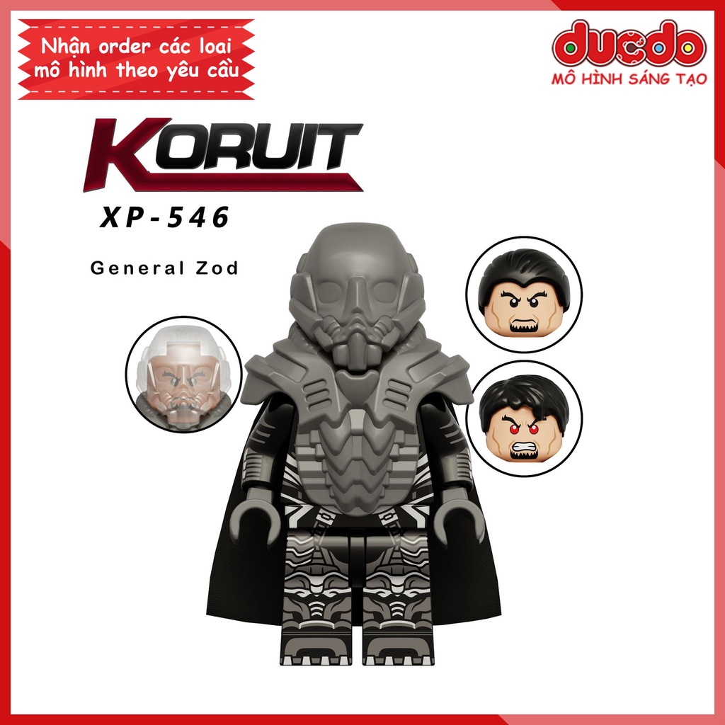 Minifigures các siêu anh hùng siêu chất Flash - Đồ chơi Lắp ghép Xếp hình Mini SuperHero Koruit KT1071