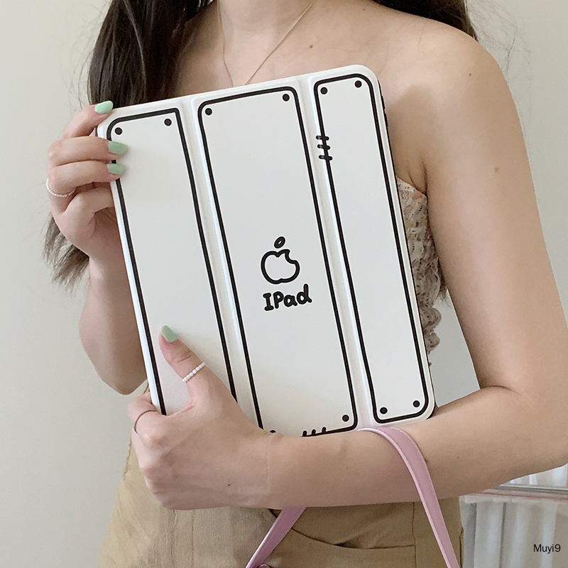 Ốp Máy Tính Bảng Thiết Kế Đơn Giản Sáng Tạo Cho Apple IPad 36000°Ốp Máy Tính Bảng Có Giá Đỡ Chống Rơi Vỡ Cho IPad10.2 Ipad10th Mini6 Ipad9.7 Air5 Pro11 / ipad12.9 Ipad Gen9