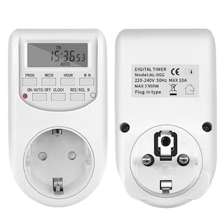 New 1pc Timer Socket Smart Socket Timer Switch AL-06G Timer EU Plug