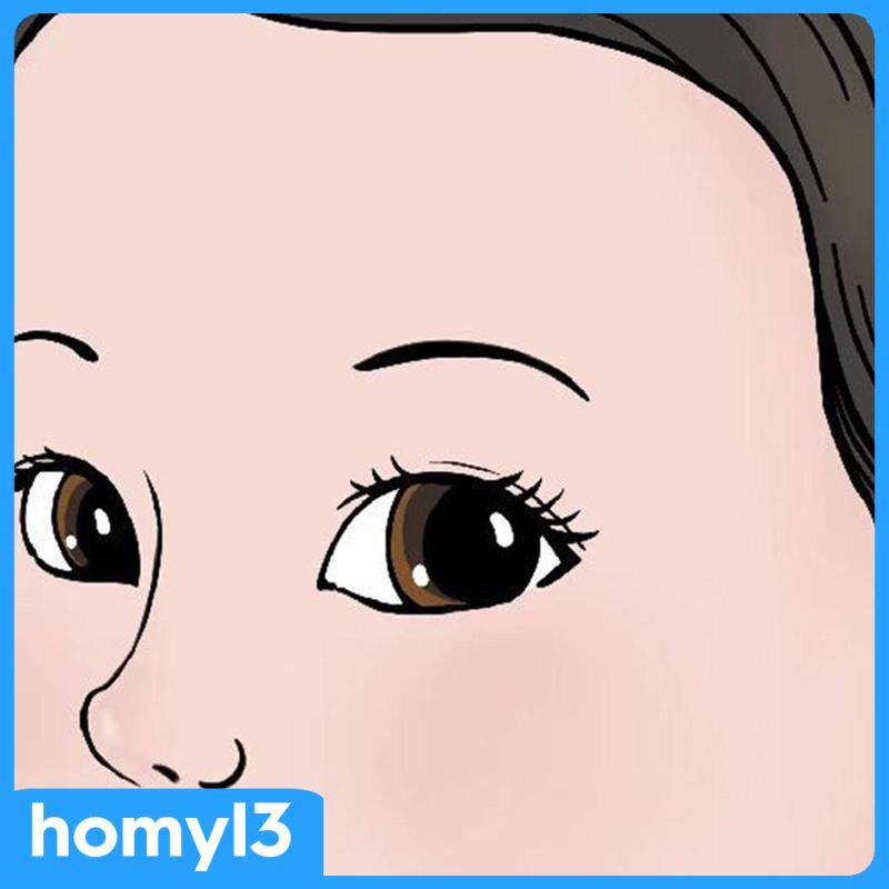 Bảng Luyện Tập Vẽ Mặt Và Trang Điểm Kích Thước 210mm297mm a4 Có Thể Giặt Được