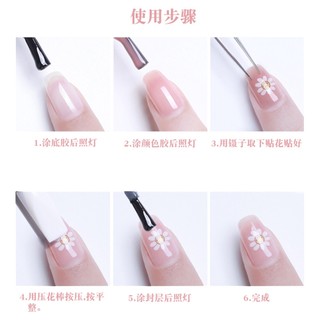 Sticker Dán Móng Hình Búp Bê Barbie Dễ Thương