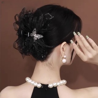 Kẹp Tóc Nơ Đính Đá Thời Trang Cho Nữ