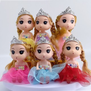 Búp bê barbie 12cm kiểu công chúa dễ thương xinh xắn