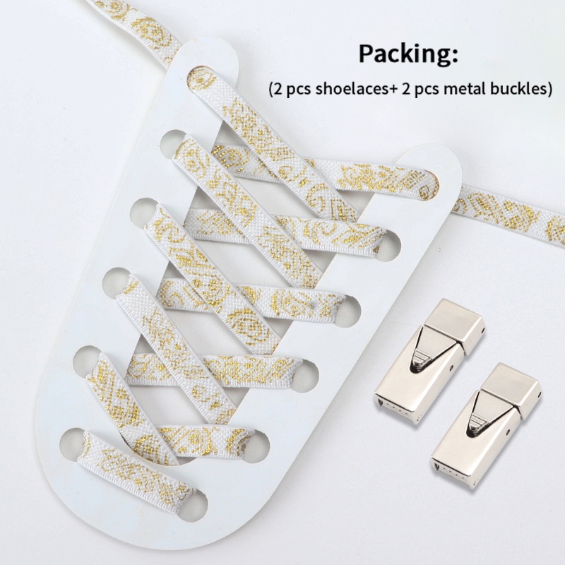 Dây Giày Co Giãn Dày 8MM Không Cần Buộc Dành Cho Người Lớn Và Trẻ Em