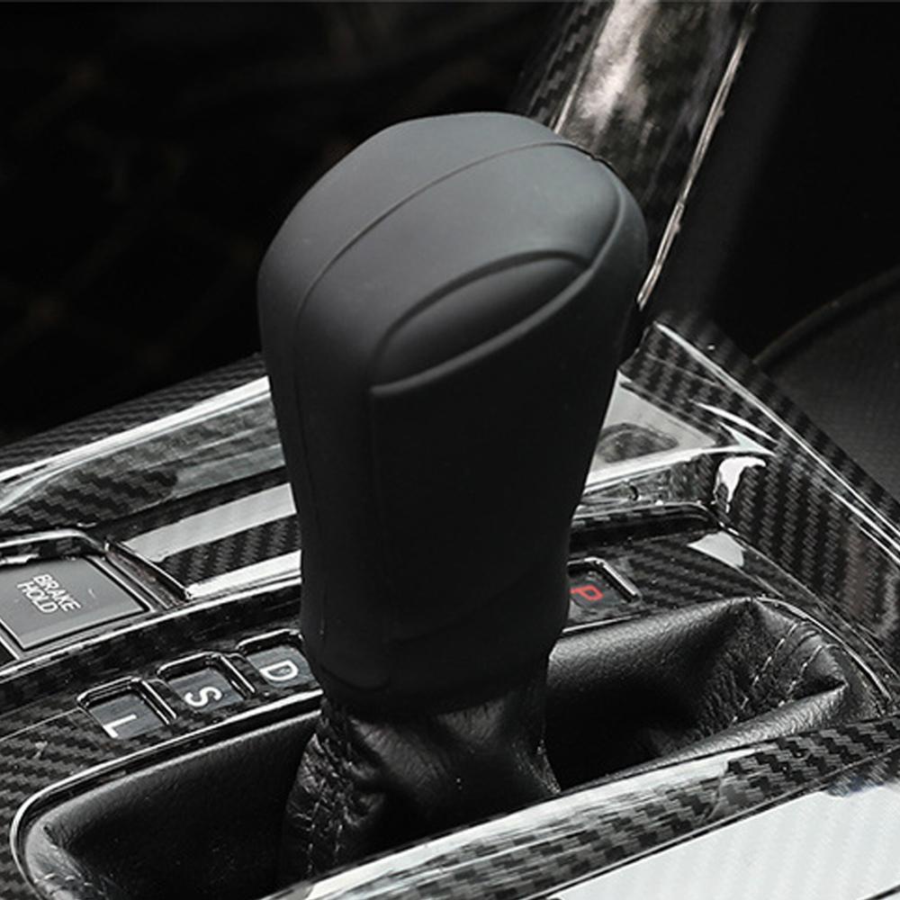 Trang chủ xe hơi silicone hộp đựng xe hơi hộp số đầu shift vòng cổ shift núm tay nắm nắp đậy cần gạt trang trí phụ kiện cho mazda3 axela cx4 cx5 cx8 a7b1