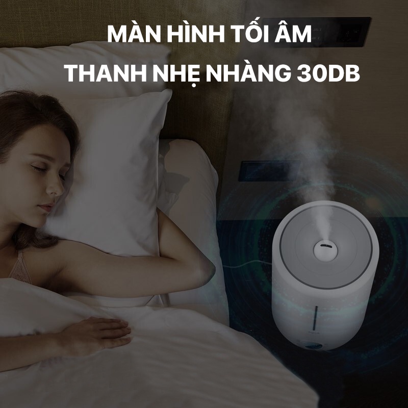 [Giảm 100% tối đa 100K đơn 400K trong livestream ] Máy tạo độ ẩm không khí Deerma F628S