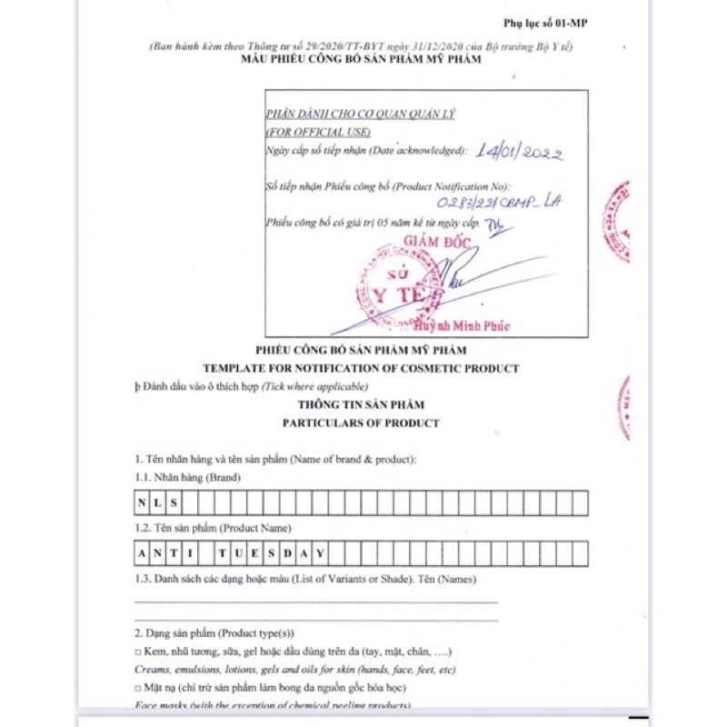 Dung Dịch Vệ Sinh Say No Tuesday NLS Hiền Lê