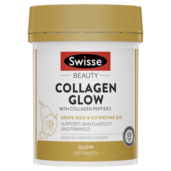 Viên uống swisse beauty collagen glow Healthy Care ngừa lão hóa hộp 120 viên Extate Official Mall