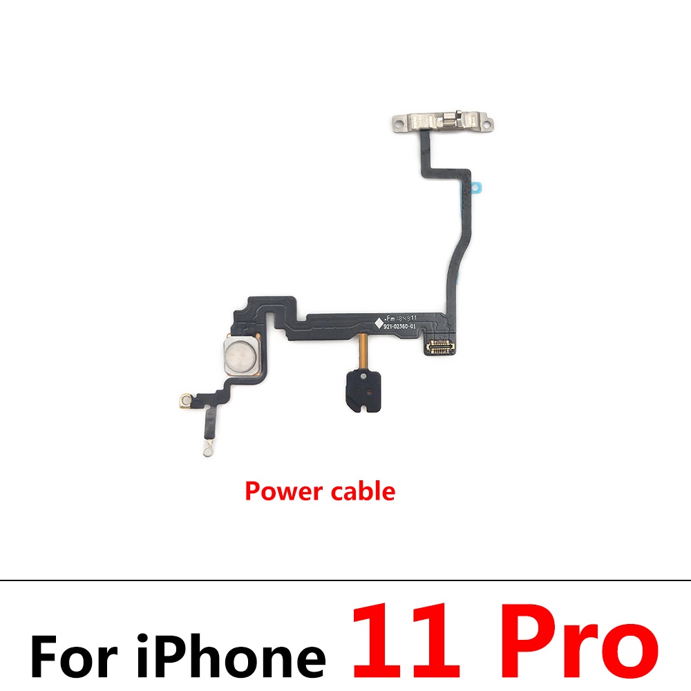 Mới Dây Cáp Sửa Chữa Nút Nguồn / Tắt Cho IPhone 11 12 Pro Max 12