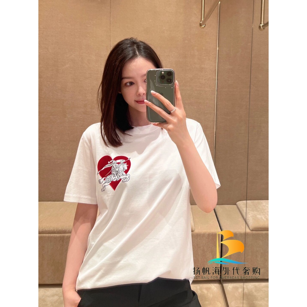 Áo Thun Tay Ngắn In Hình Ngựa Một Chiều Thời Trang Mùa Hè Cho Nam Và Nữ