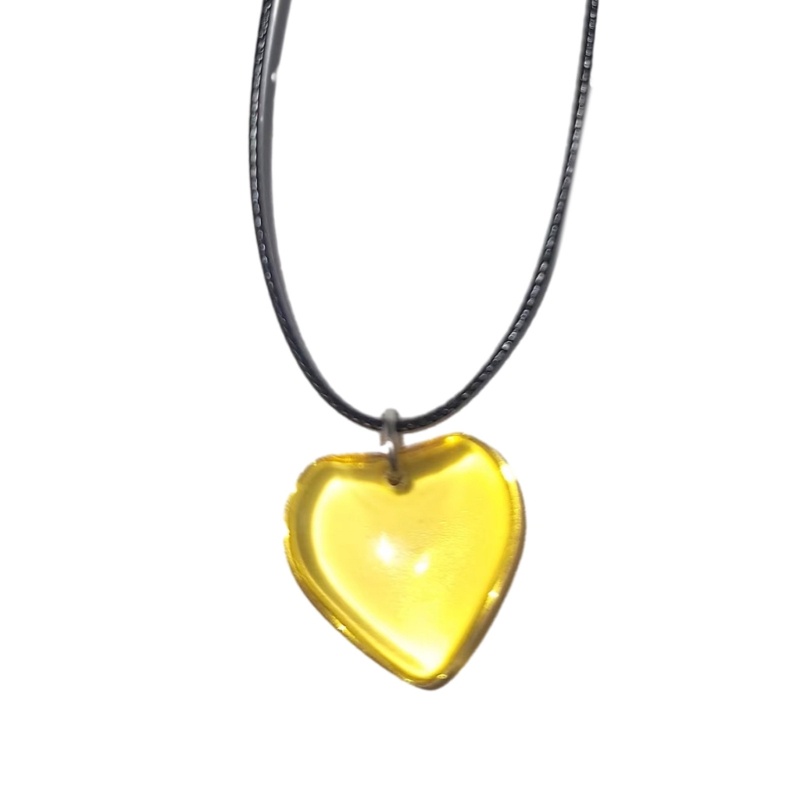 Vòng cổ Mặt Hình Trái Tim Thiết Kế Đơn Giản Cho Nữ