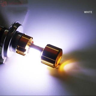 Bóng đèn pha xe máy LED H4 BA20D 2000LM 
cao/thấp 12V 18W