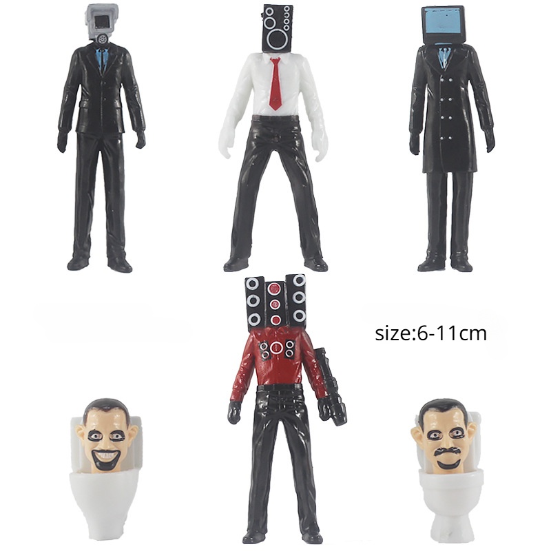 Mô Hình Nhân Vật Skibidi Toilet Speakerman TV Man