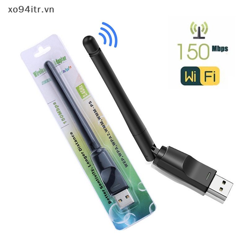 Xoitr mt7601 mini usb wifi adapter card mạng không dây 150mbps rtl8188 card mạng bộ thu wi-fi cho pc máy tính để bàn máy tính xách tay 2.4ghz vn | BigBuy360 - bigbuy360.vn