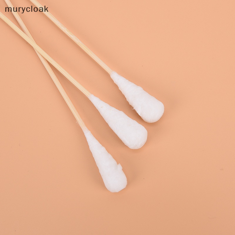 Mur # 20 cái 20 cm tăm bông gỗ y tế gậy sạch chồi gỗ bông đầu vn