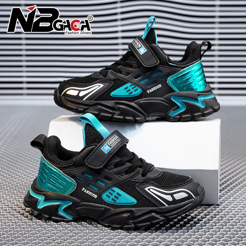 All seasons kids sneakers sport shoes for boys fashion running shoes da trẻ em lưới thoáng khí giày thường cô gái giày tennis
