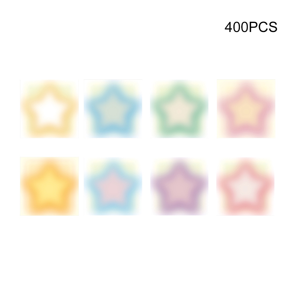 Set 400 Tờ Giấy Ghi Chú Chống Dính Siêu Dày Hình Vuông JP4