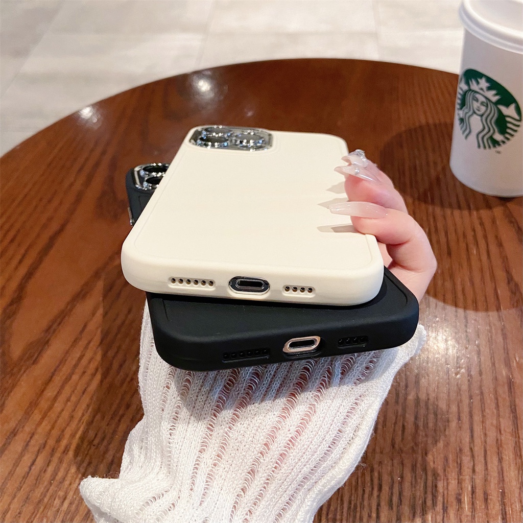 Vỏ cho iphone 11 12 pro max simple candy color soft tpu phone case anti-scratch cellphone cover protection dirt resistance fall-proof shell