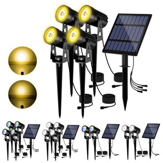 Đèn led năng lượng mặt trời 3000k / 6000k / rgb đèn led năng lượng mặt trời ngoài trời đèn năng lượng mặt trời ngoài trời ip65 chống thấm nước đèn tường