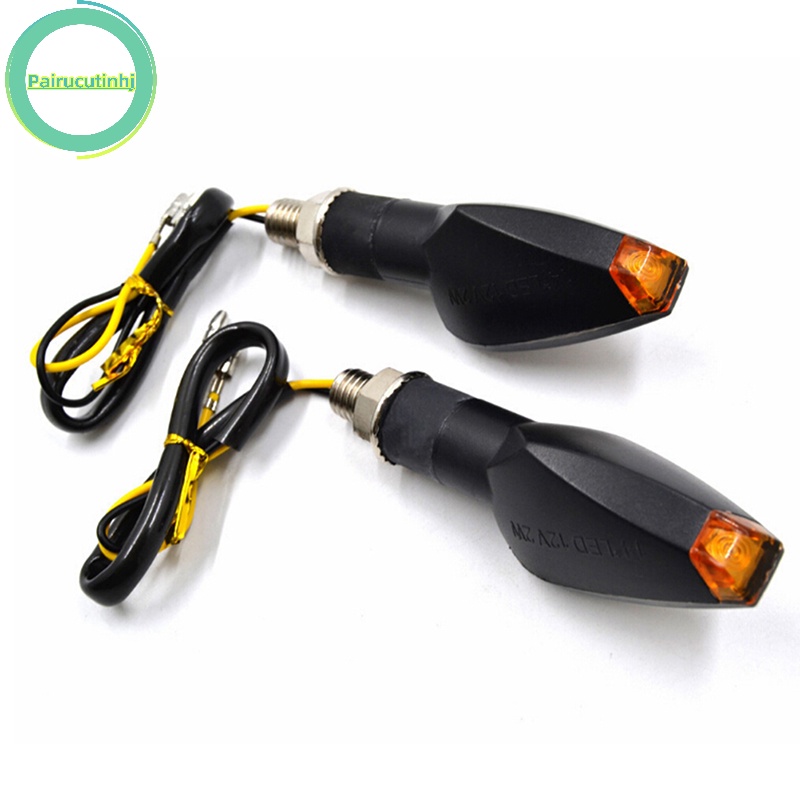 Pairhj 14led đèn xi nhan dành cho xe máy đèn báo màu hổ phách đa năng 12v vn