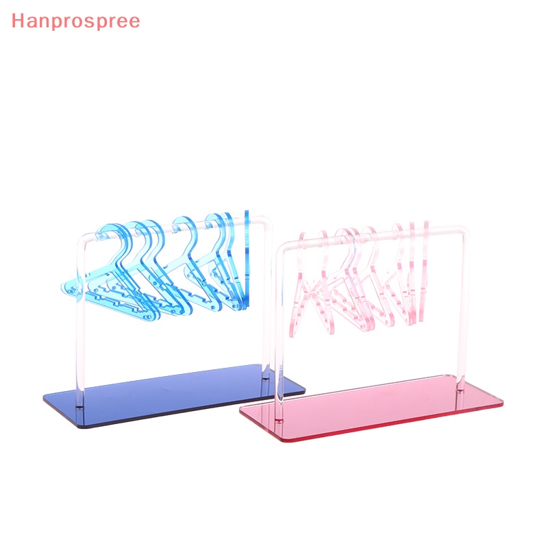 Hanprospree> bông tai trưng bày đứng áo khoác giá treo phong cách vòng cổ trang sức lưu trữ hiển thị trường hợp móc quà tặng cho cô gái phụ nữ trang trí máy tính để bàn tốt