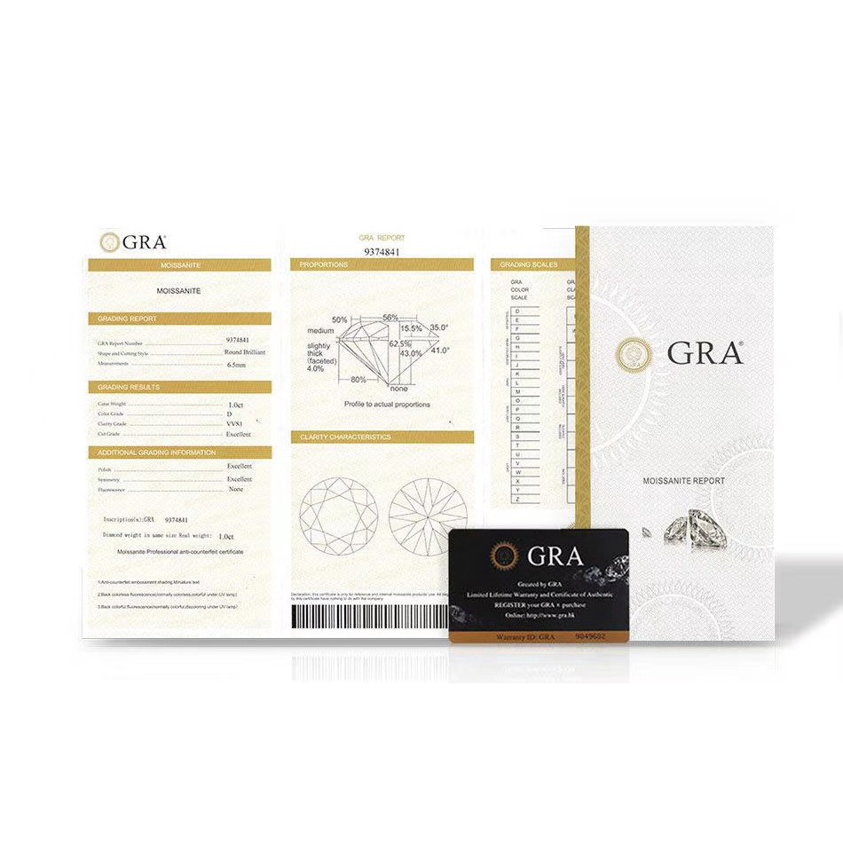 Nhẫn bạc nam kim cương Moissanite 6.5mm xi bạch kim Freesize, kiểm định GRA sang trọng NNAM001 - Linh Watch Luxury