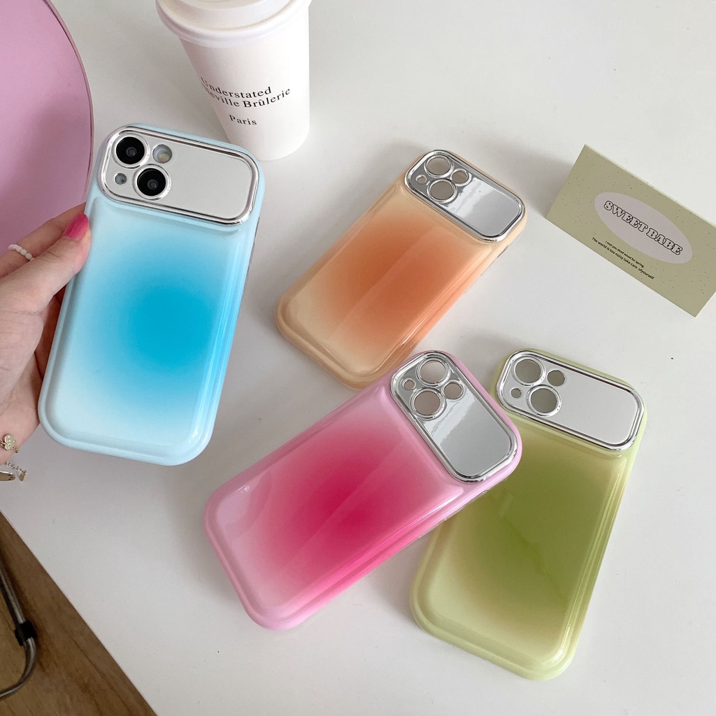 Ốp lưng iPhone Màu gradient đơn giản phù hợp với ốp lưng điện thoại iphone14pro max apple 13 phong cách thích hợp 12/11 advanced sense