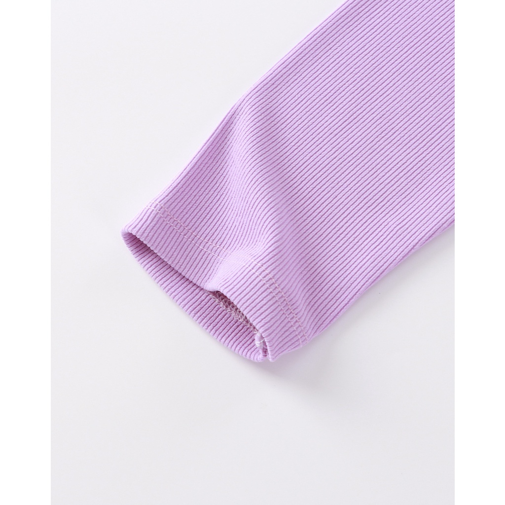 Áo thun dài tay bé gái mùa thu 80-150cm Phong cách mới cho trẻ em Phiên bản Hàn Quốc Đế hình chữ C cho bé thường ngày phù hợp