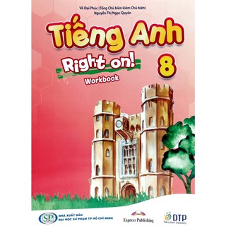 Sách Tiếng Anh 8 Right On - Workbook (2023)