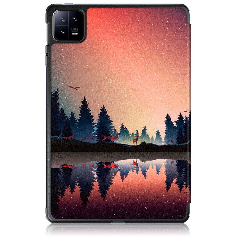 Đối với xiaomi pad 6 mi pad 6 pro case 11 inch gấp pu leather stand cover thông minh