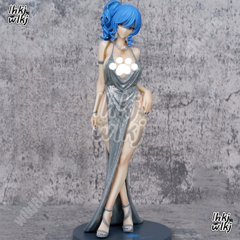 Hình hành động 26 cm uss st louis azur lane váy dạ hội cởi trang trí phòng không có hộp mô hình búp bê